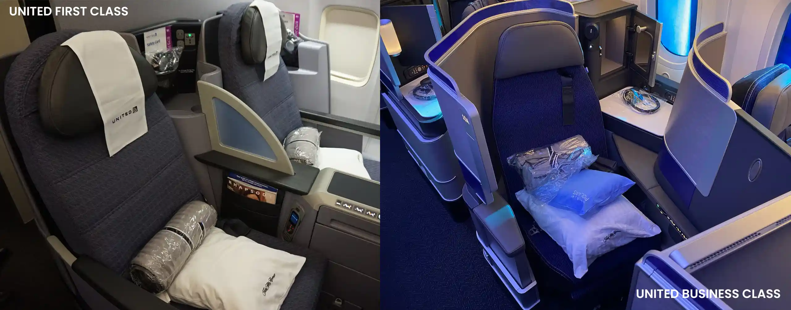 United Airlines Business Class V/s First Class